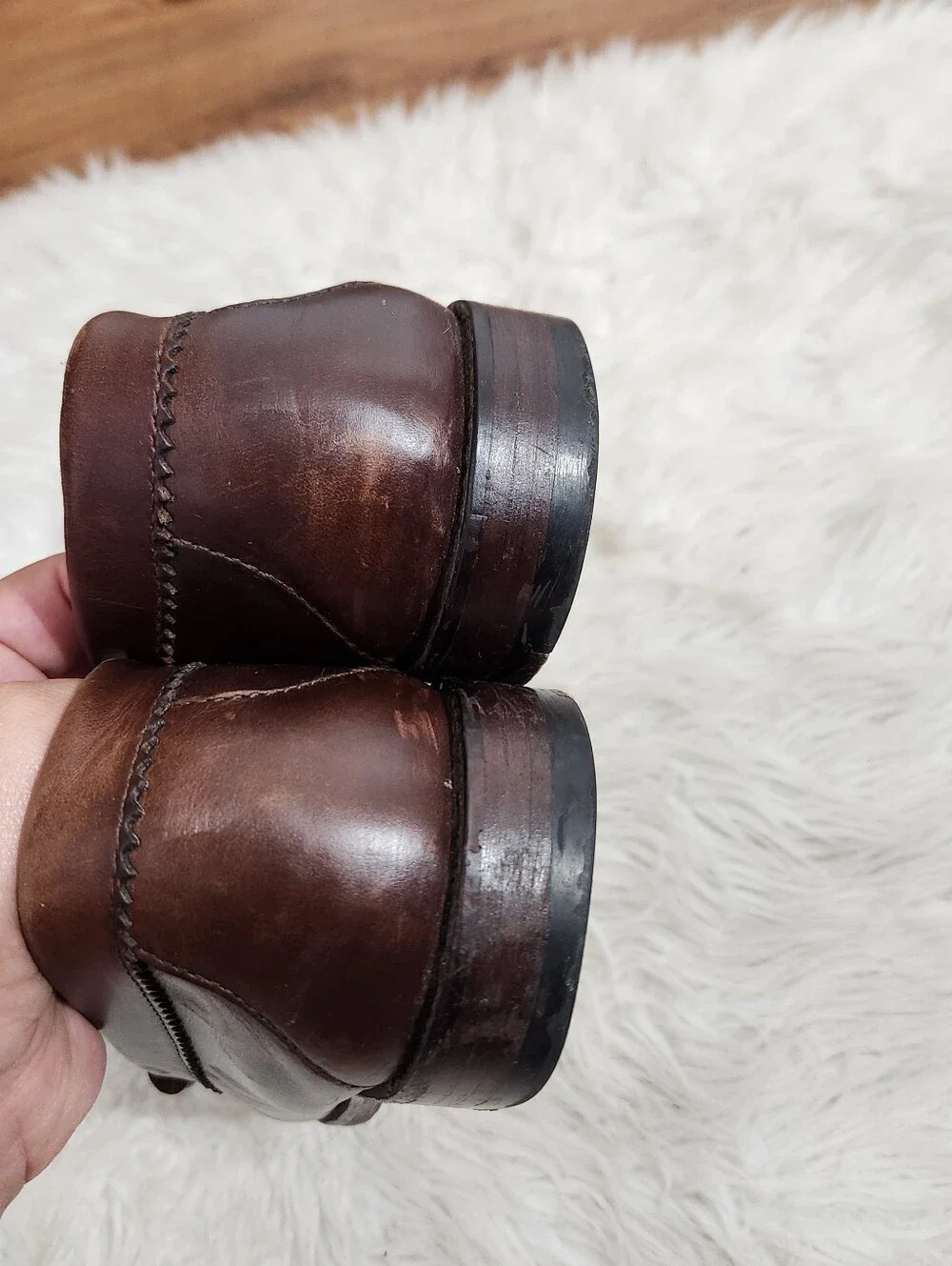 J. Crew Brown Leather Camden Loafers 10.5